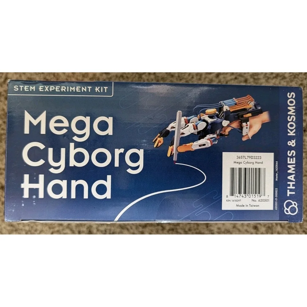 Thames & Kosmos Mega Hydraulic Cyborg Hand STEM Experiment Kit, New Sealed